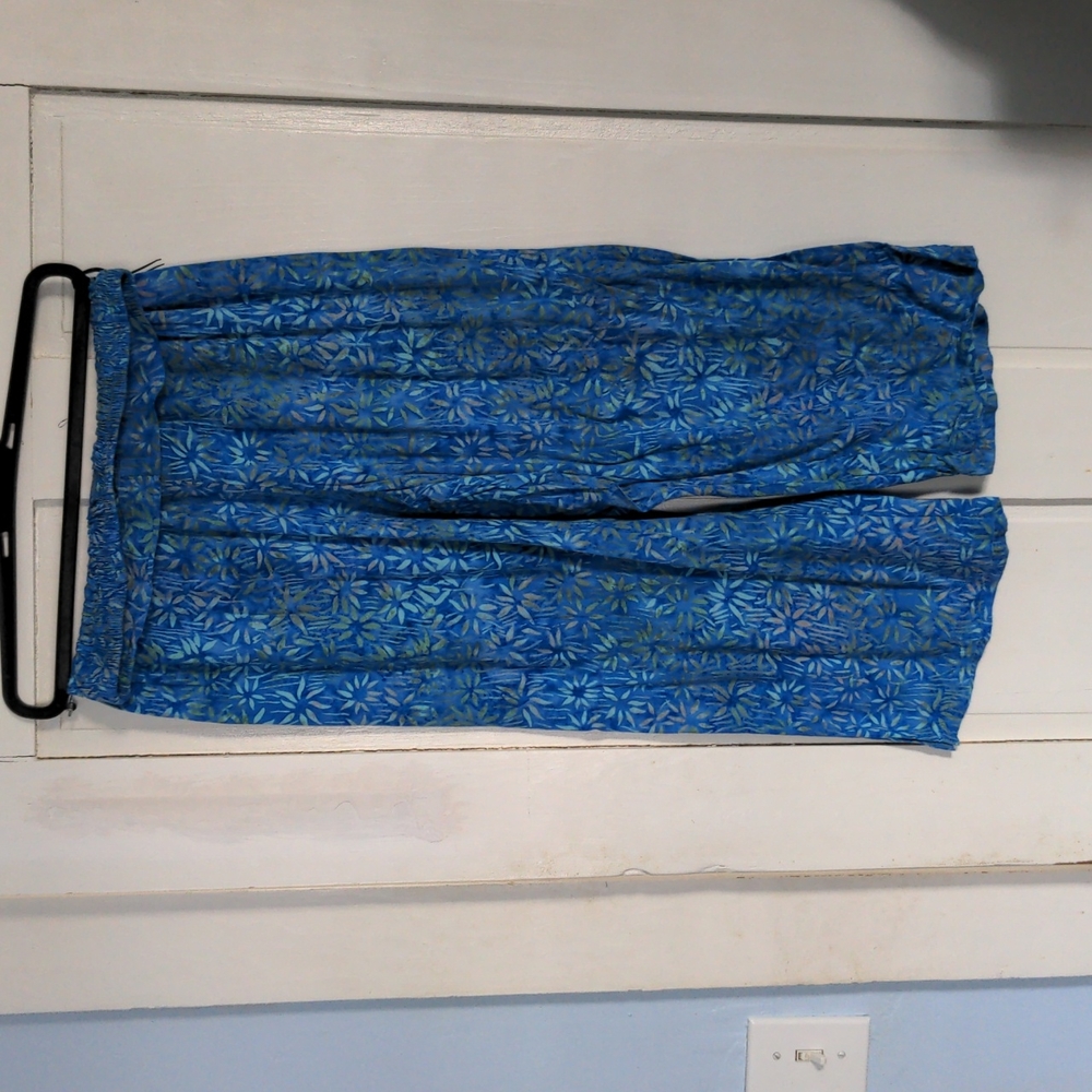 Maggie B. Resort wear beach culotte.  100% Rayon